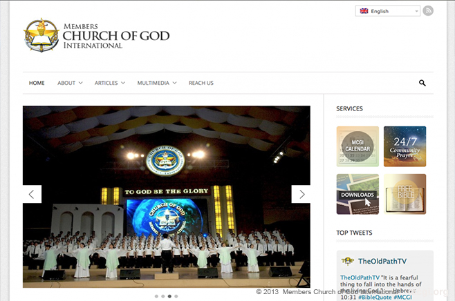 Members Church of God International website now for mobile users.