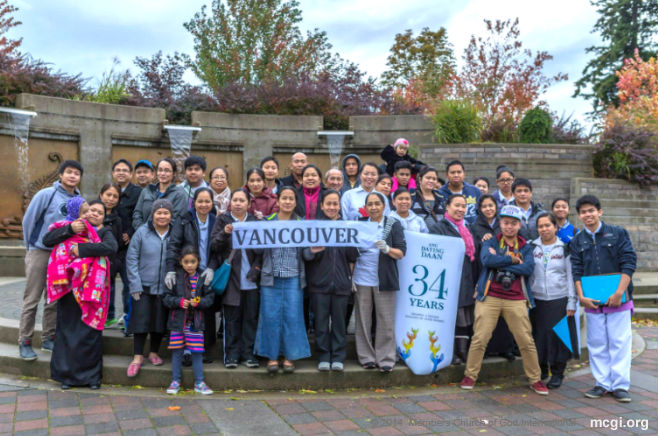 Brethren from Vancouver, Canada, pose for a photo after conducting a clean-up drive in Holland Park, Vancouver. (Photo courtesy of PVI)