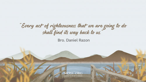 Every Act Of Righteousness